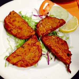 Onion Bhaji at Namaste in Funchal