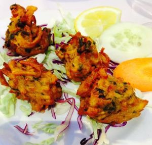 Vegetable Pakora at Bombay Spice in Funchal