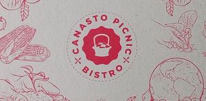 Una caja muy atractiva at Canasto Picnic Bistro in Bogota