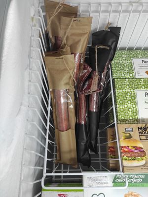 Chorizo at EasyGreen Vegan Foodstore & Snack bar in Porto