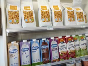 Milks at EasyGreen Vegan Foodstore & Snack bar in Porto