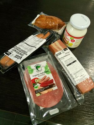 food bought on the store at EasyGreen Vegan Foodstore & Snack bar in Porto