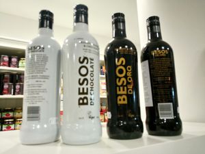 licores stron drinks at EasyGreen Vegan Foodstore & Snack bar in Porto