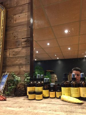 Mirror view at Grönn in Bury