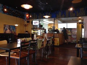 inside at Central Cafe and Grill in Geraldine