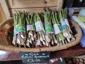 Aspargus at Organico Shop in Bantry