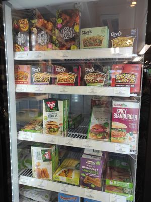 Freezer at Organico Shop in Bantry