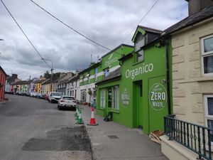 Outisde at Organico Shop in Bantry