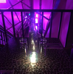 upper level seating at No Bones Beach Club in Portland