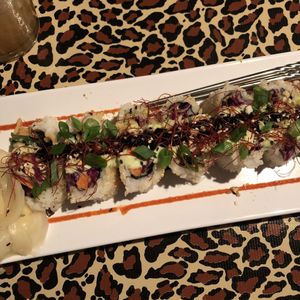 Grilled Volcano Roll at No Bones Beach Club in Portland