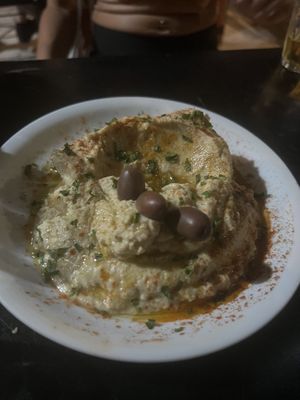 Hummus  at Utopian Garden in Athens