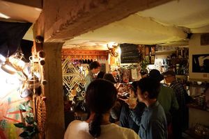 inside at Natural Food Village in Kyoto