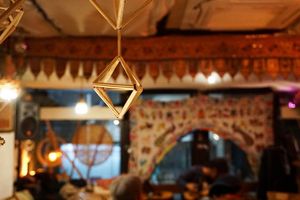 inside at Natural Food Village in Kyoto