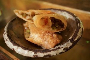 spring roll at Natural Food Village in Kyoto