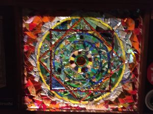 Beautiful portal into a plant-based party haven  at Natural Food Village in Kyoto