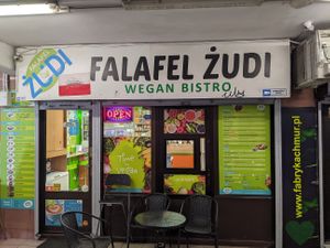  at Falafel Zudi in Warsaw