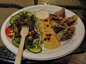  at Falafel Zudi in Warsaw