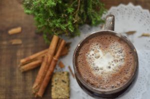 Organic chocolat made in Tabasco! at Namaste Casa de Té in Tulum