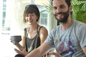 Alemania at Namaste Casa de Té in Tulum