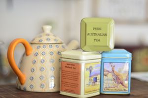 Tea from the Australian sun!!! at Namaste Casa de Té in Tulum