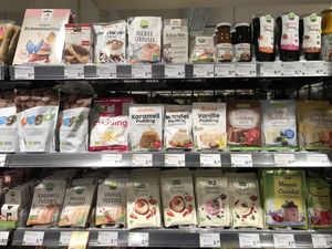 Vegan baking  at denn's Biomarkt in Freising