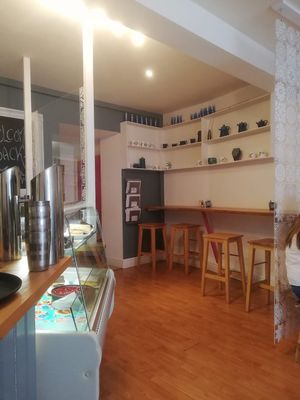 inside at Plum Vanilla in Narberth