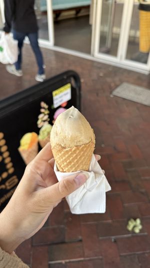 Peanut butter and lotus   at 48 Flavours in Adelaide