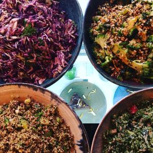 Delicious wholesome salads at Youjuice - North Rd in Brighton