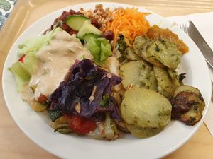 vegan lunch buffet at Kasvis Ravintola  in Turku