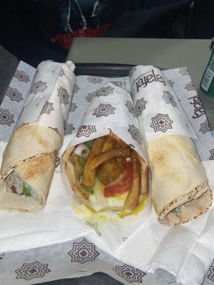   at Falafel Taste Middle East in Thessaloniki