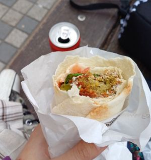  at Falafel Taste Middle East in Thessaloniki