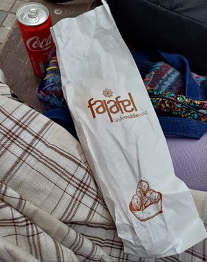  at Falafel Taste Middle East in Thessaloniki