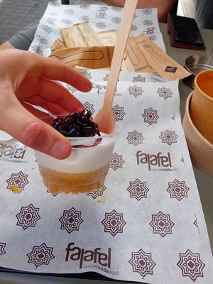  at Falafel Taste Middle East in Thessaloniki