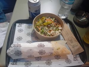  at Falafel Taste Middle East in Thessaloniki