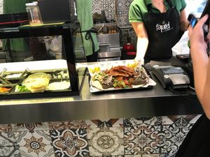 Kefta at Falafel Taste Middle East in Thessaloniki