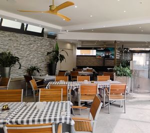 Beautiful outside patios at Al Lampione in Gorizia