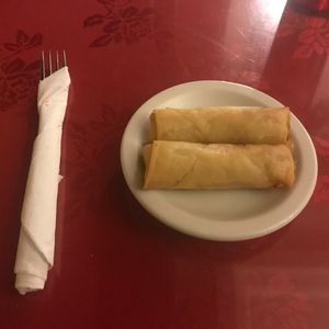Veggie Spring Roll at New Chinatown in Birmingham