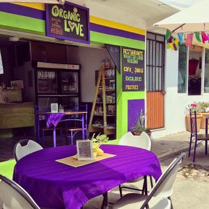 Organic Love!! Come try and lets us pamper you with our delicious food and lovely attention! at Organic Love in Cruz De Huanacaxtle