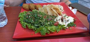 Menü 2 at Falafel Koy in Istanbul