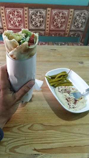 Treats from the Arabs at Falafel Koy in Istanbul