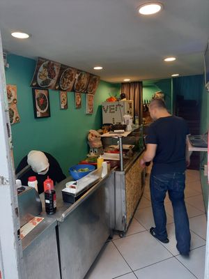 Kitchen at Falafel Koy in Istanbul