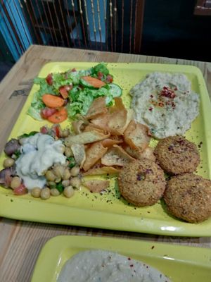 Und nochmal at Falafel Koy in Istanbul