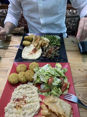 Highly suggested, best falafel in the town and menu was so fulfilling, prices were also fine. 40 Turkish Lira for the plate.  at Falafel Koy in Istanbul