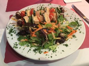 Asian Tofu Shish Kabab at Heart Beet Eatery in Forest Hills