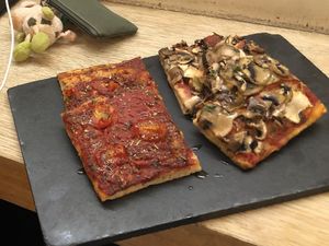   at Romana Pizza in Lisbon