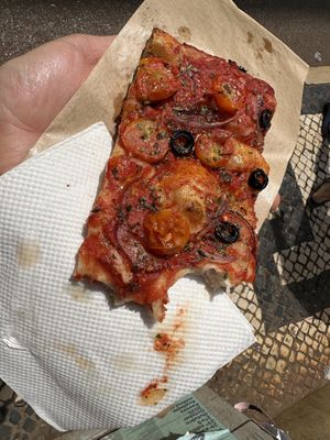   at Romana Pizza in Lisbon