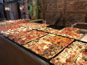 Lots of options also for vegans  at Romana Pizza in Lisbon