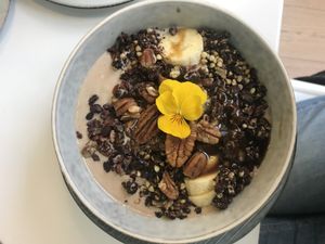 Banoffee porridge at Brochan in Edinburgh