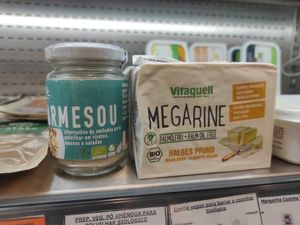 Vegan parmesan at Celeiro - Norte Shopping in Matosinhos