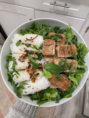 Vermicelli bowl at Golden Bamboo in San Jose